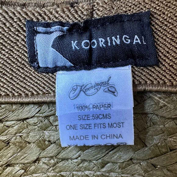 Kooringal Unisex Kids Fedora Hat 100% Paper Size 59 cm One Size - Picture 8 of 9